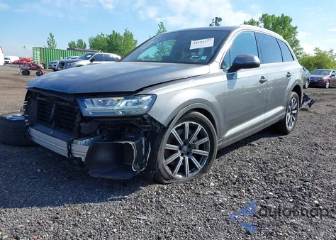 2017 Audi Q7 3.0T Premium from USA, damaged, VIN WA1LAAF77HD022712